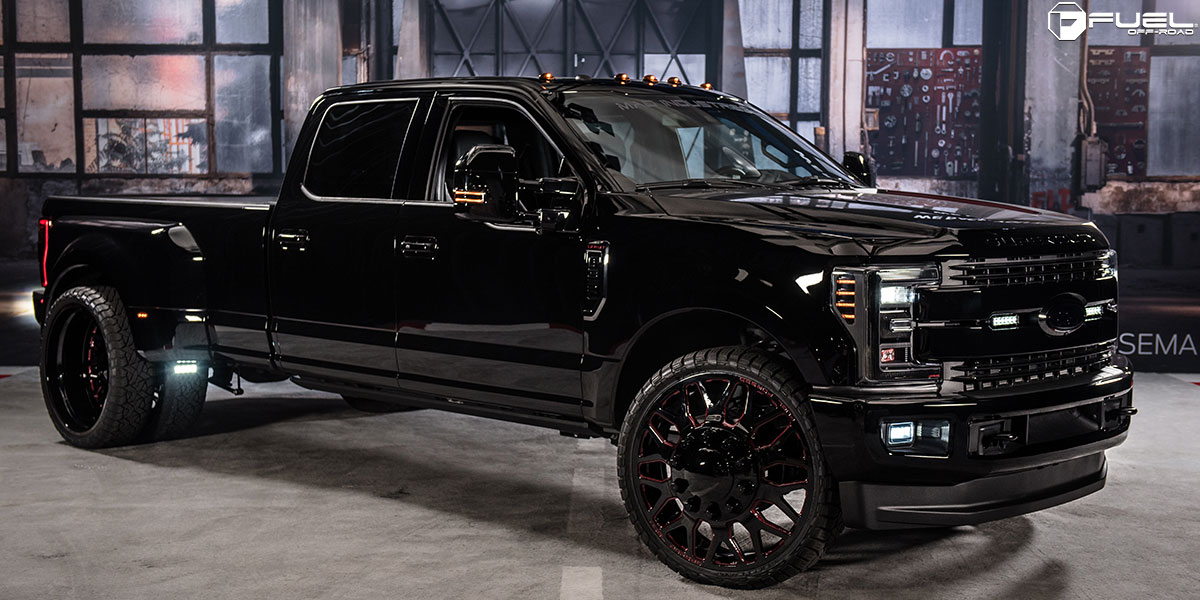 Get Tough with this Ford F-350 Super Duty on Fuel Wheels! Get Tough with this Ford F-350 Super Duty on Fuel Wheels!