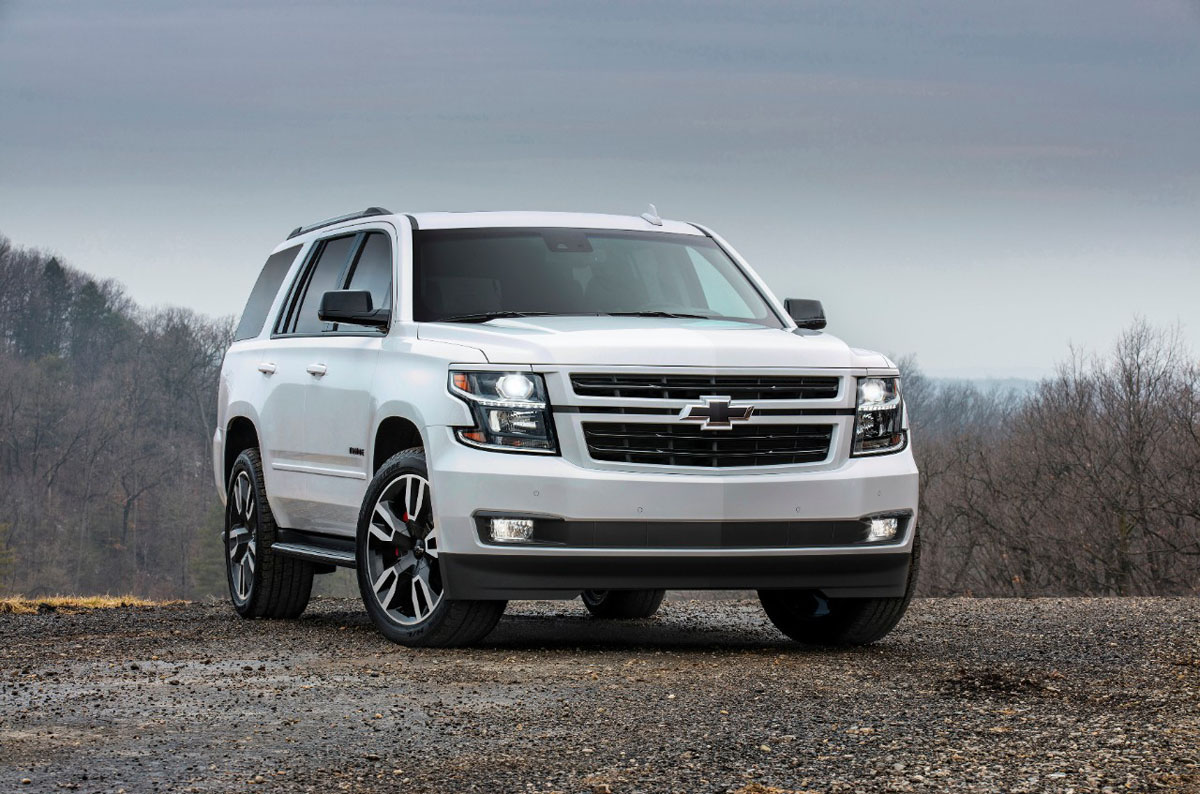 The new Chevy Tahoe RST has 420HP and Custom Wheels!