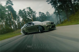 HGK BMW F22 Eurofighter Custom Wheels Drift