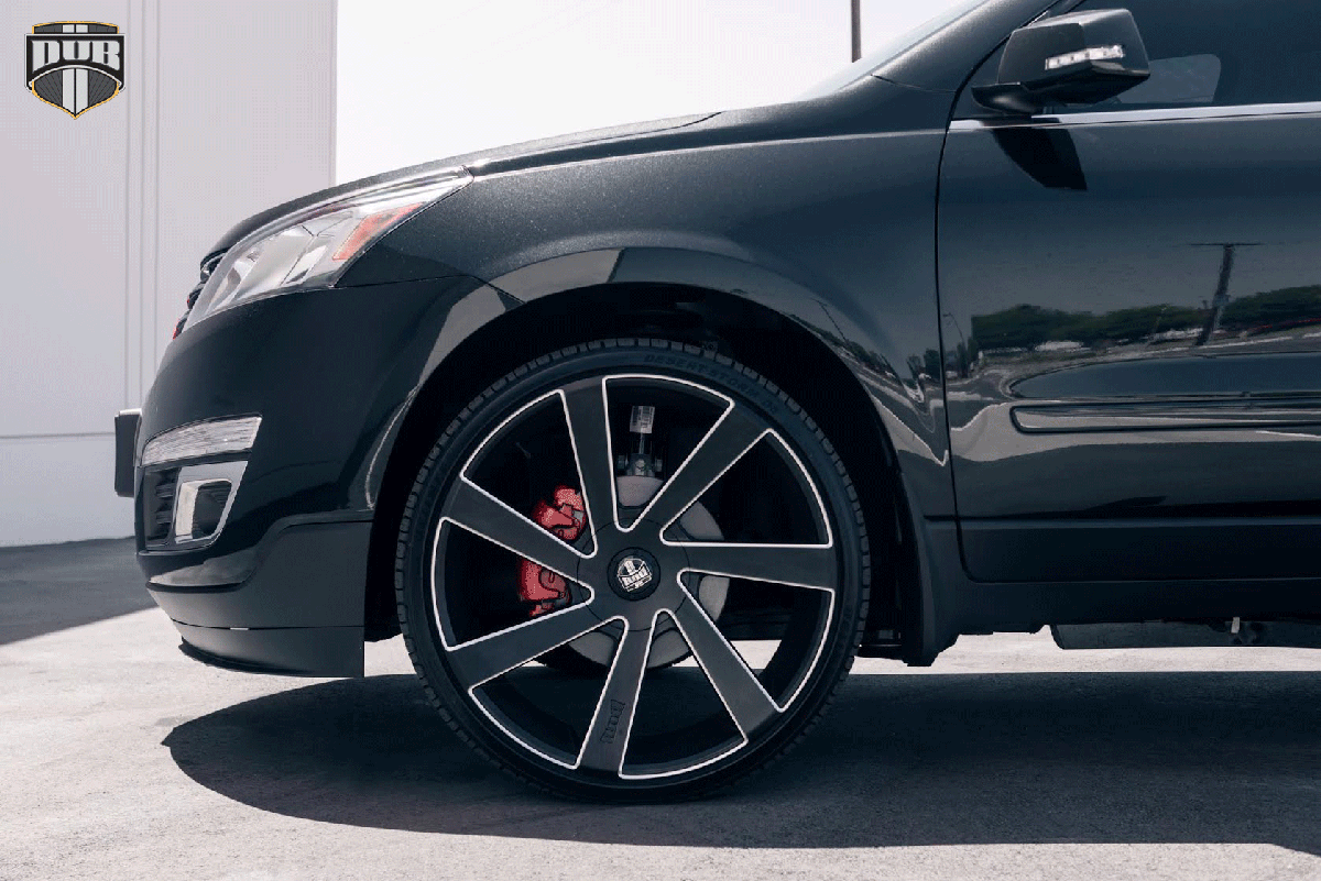 Add Some Style To The Chevy Traverse With Dub Wheels Chevrolet Traverse Dub Directa S133 Wheels