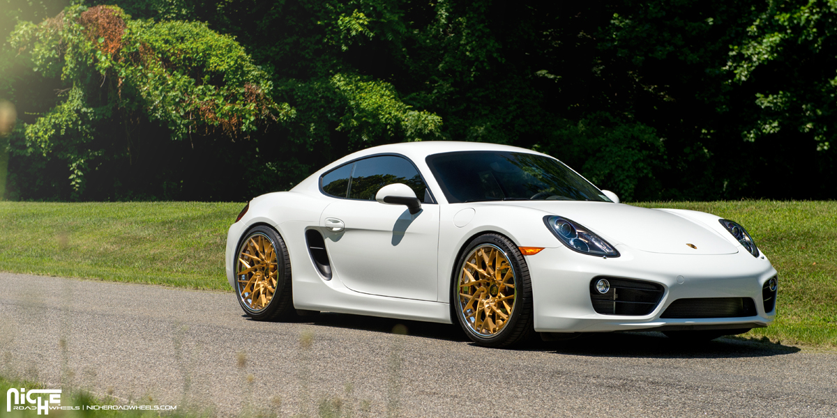 Porsche Cayman Niche Rezi wheels