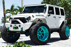 Jeep Wrangler Fuel FF41 Wheels