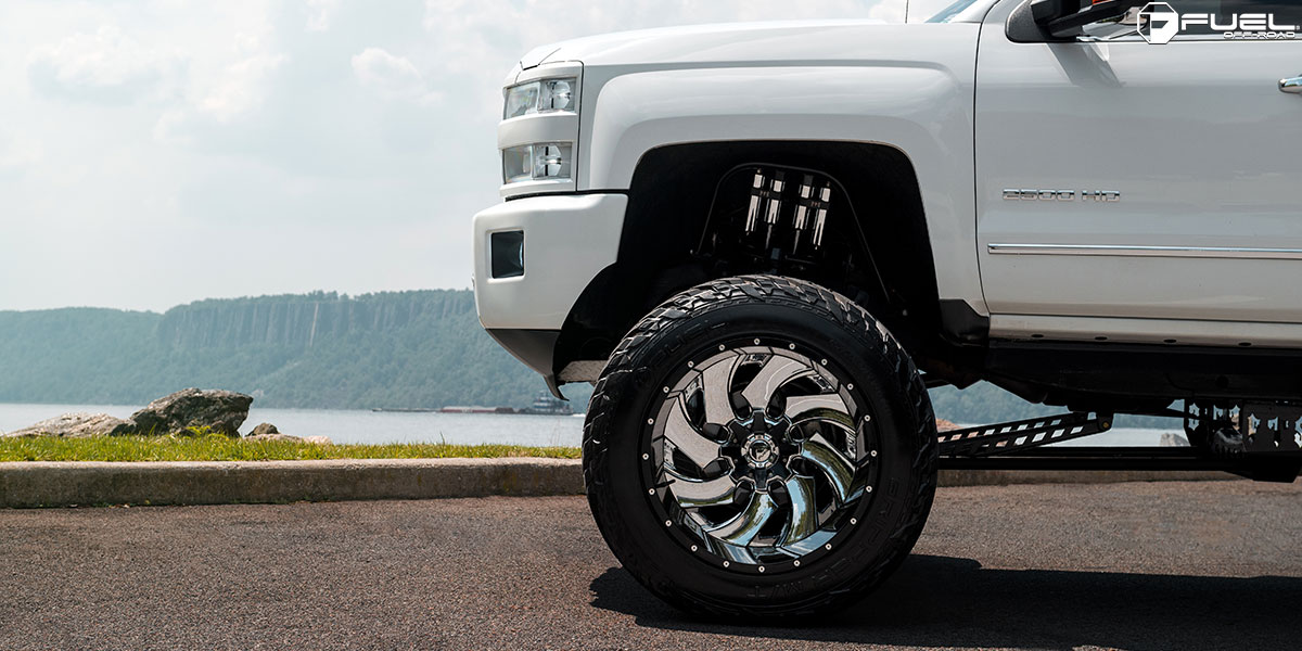 Chevrolet Silverado 2500HD Fuel Cleaver - D240 Wheels