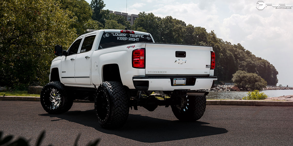 Chevrolet Silverado 2500HD Fuel Cleaver - D240 Wheels