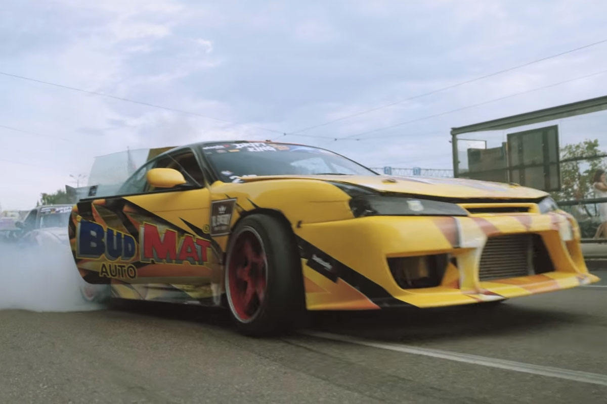 Piotr Wiecek Nissan Silvia S14 Drift