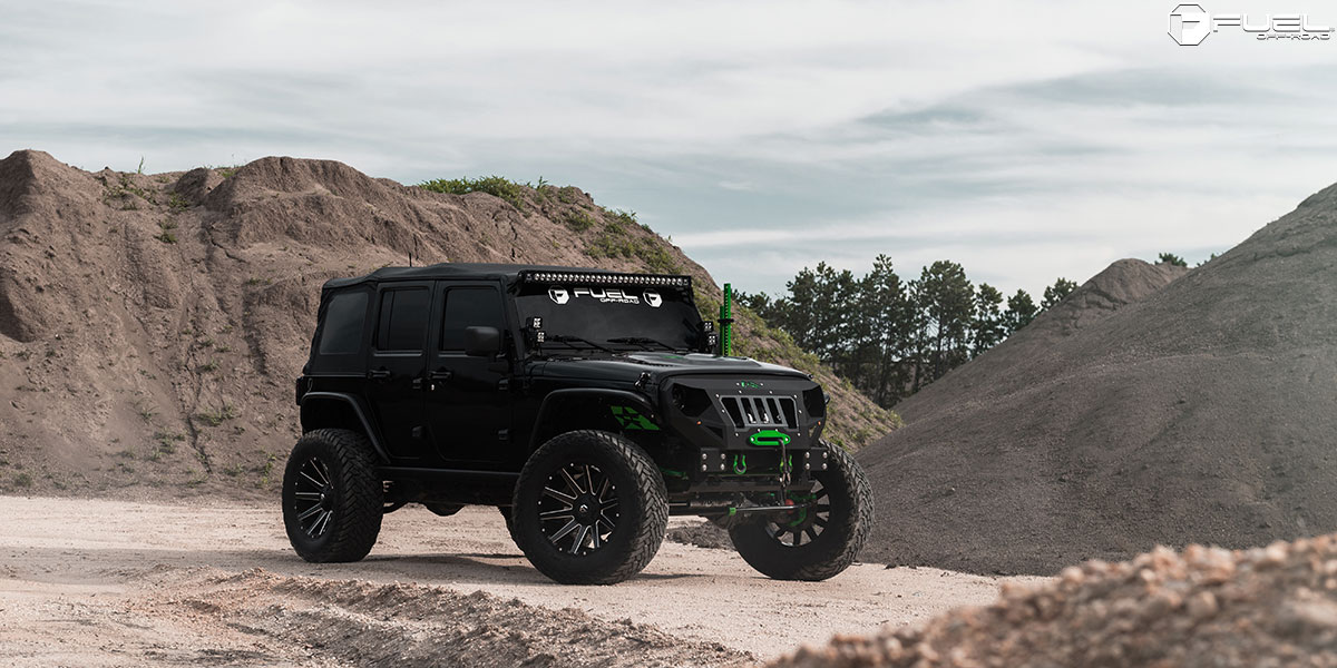 Jeep Wrangler Fuel Contra - D616 Wheels