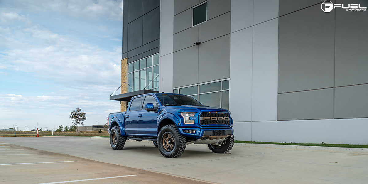 Ford F-150 Raptor Fuel Anza - D538 Wheels