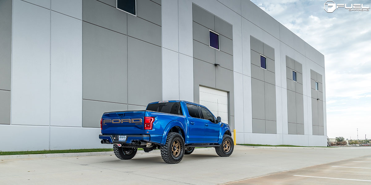 Ford F-150 Raptor Fuel Anza - D538 Wheels