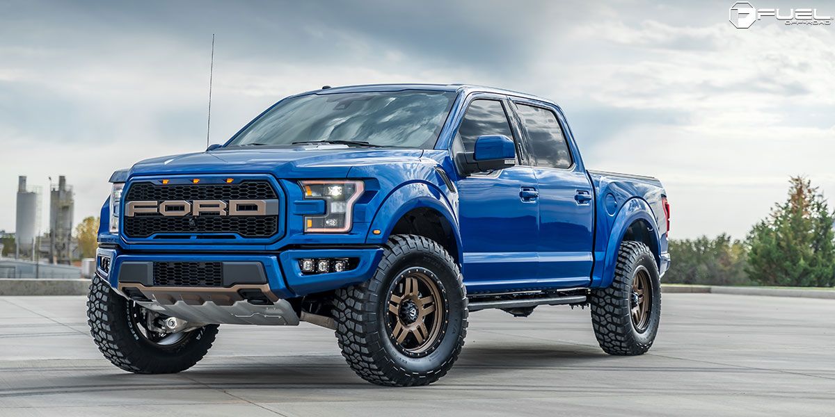 Ford F-150 Raptor Fuel Anza - D538 Wheels