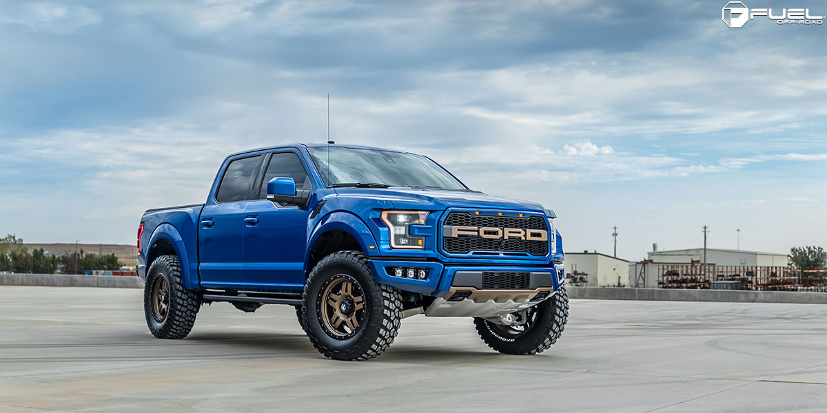 Ford F-150 Raptor Fuel Anza - D538 Wheels