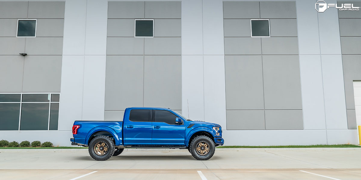 Ford F-150 Raptor Fuel Anza - D538 Wheels