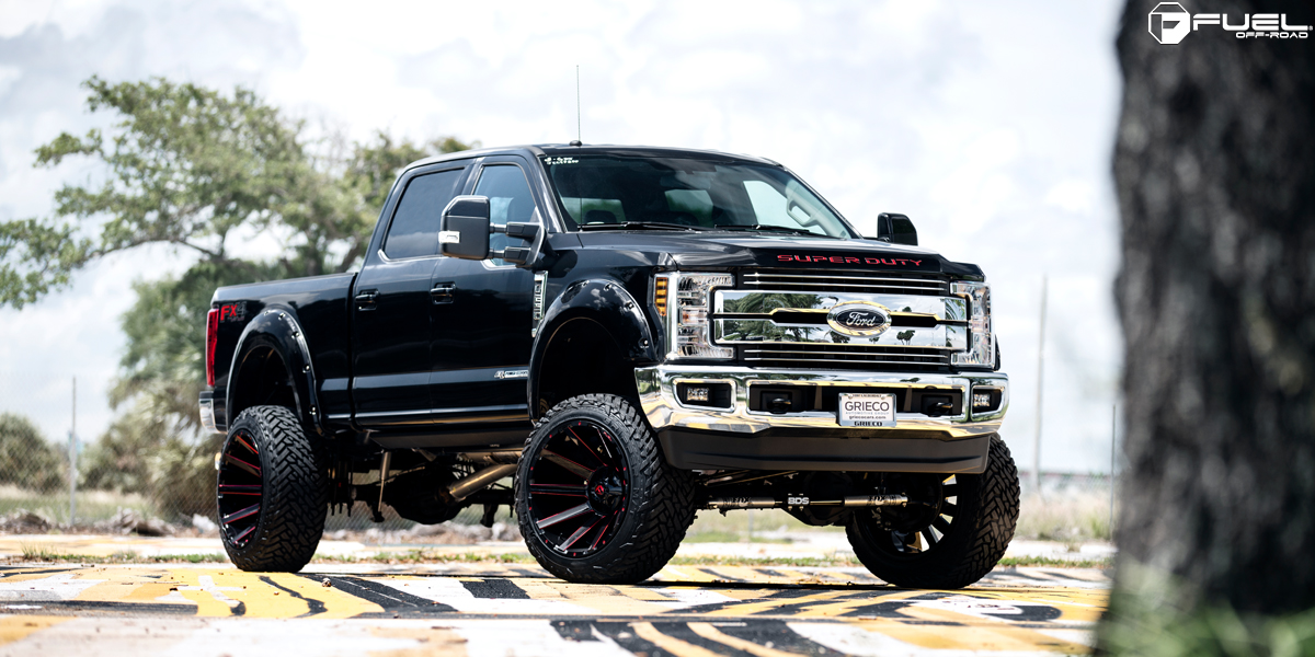 Ford F-250 Super Duty Fuel Contra - D643 Wheels