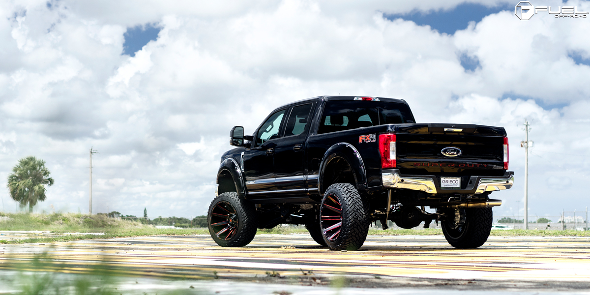 Ford F-250 Super Duty Fuel Contra - D643 Wheels