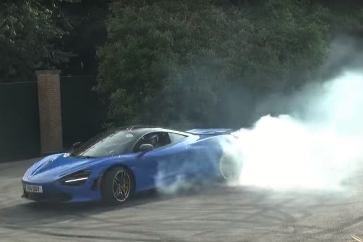 McLaren 720S Burnouts Goodwood Festival of Speed