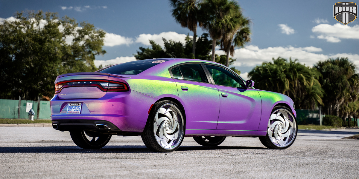 Dodge Charger DUB Slasher - X102 Wheels