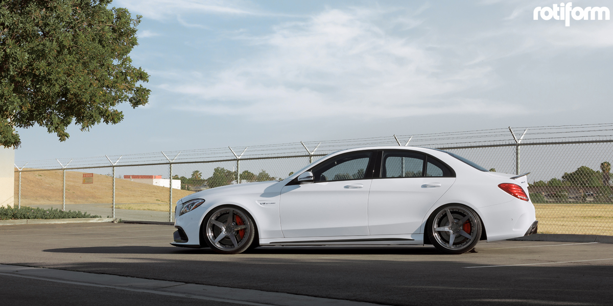 Mercedes-AMG C63 S with Rotiform WGR Wheels