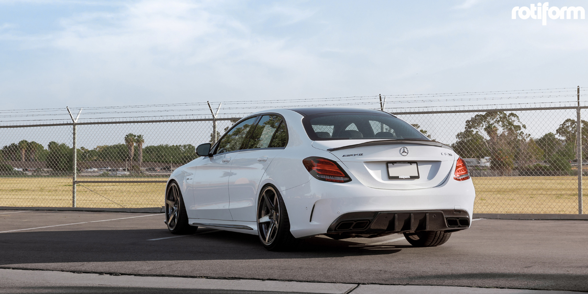 Mercedes-AMG C63 S with Rotiform WGR Wheels