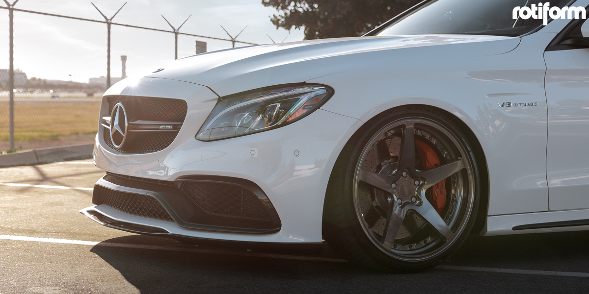 Mercedes-AMG C63 S with Rotiform WGR Wheels