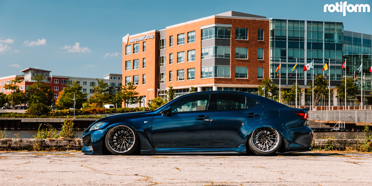 Lexus IS F Rotiform DVO Wheels