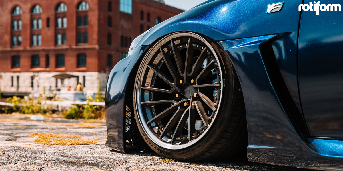 Lexus IS F Rotiform DVO Wheels