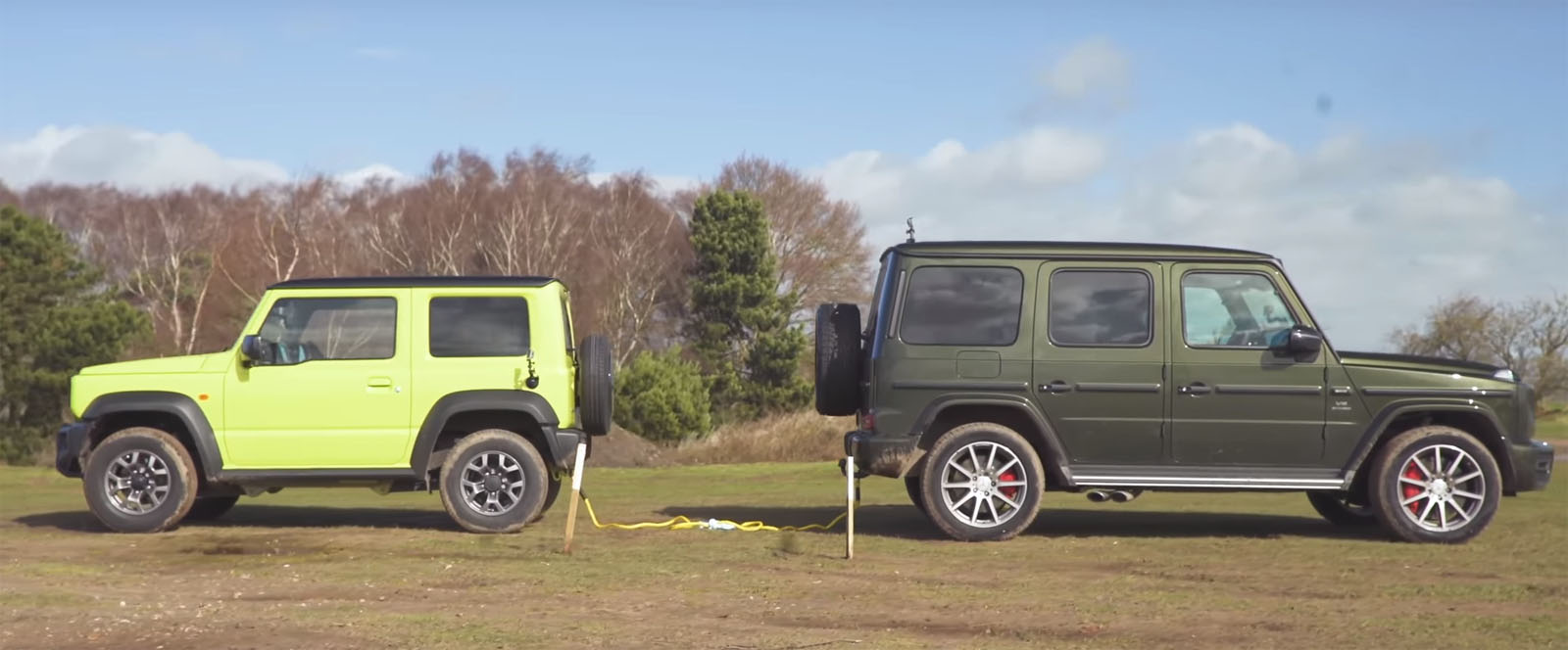 Suzuki Jimny vs Mercedes-AMG G63