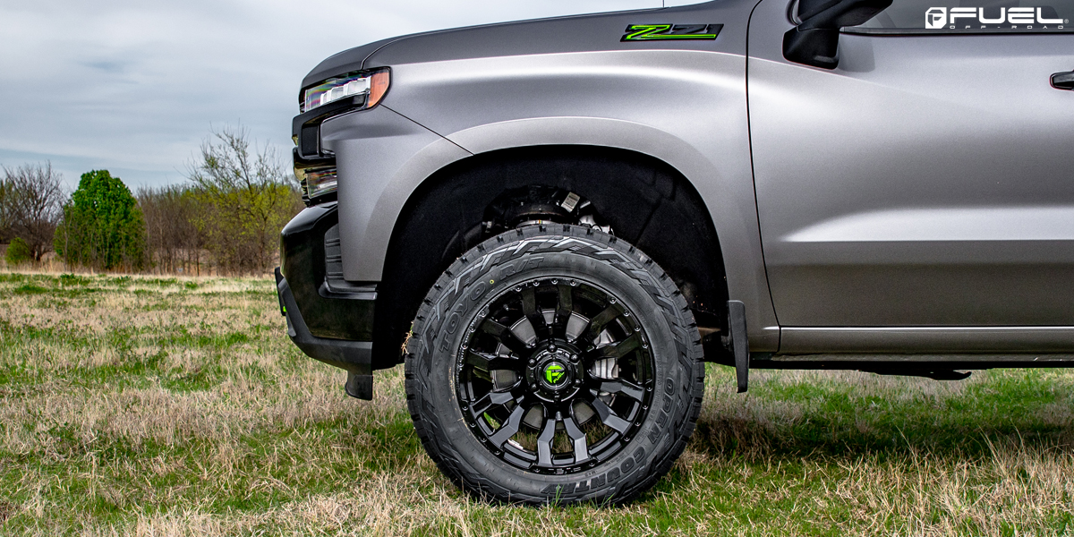 This Chevrolet Silverado On New Fuel Rims Is Electric