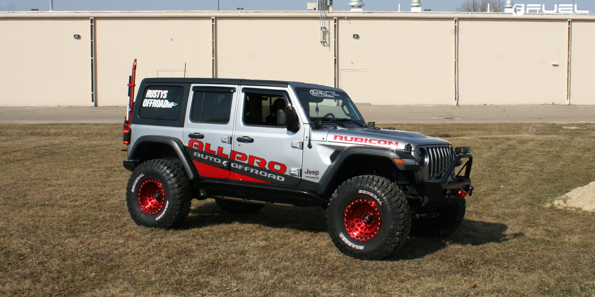 Jeep Wrangler Fuel Zephyr Beadlock - D100 Rims