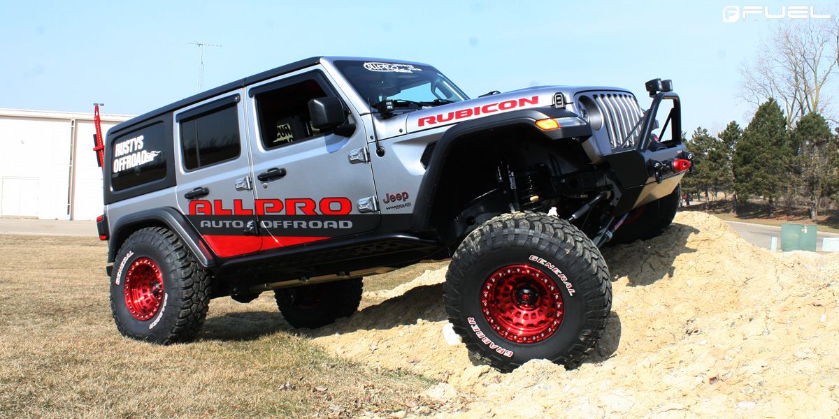 Jeep Wrangler Fuel Zephyr Beadlock - D100 Rims