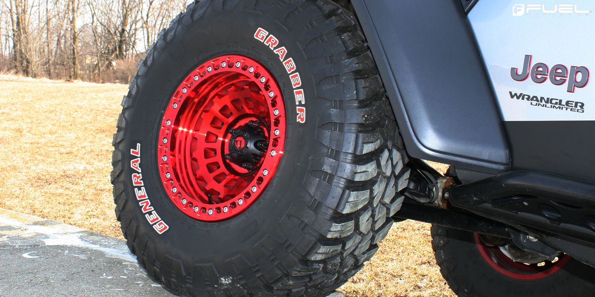 Jeep Wrangler Fuel Zephyr Beadlock - D100 Rims