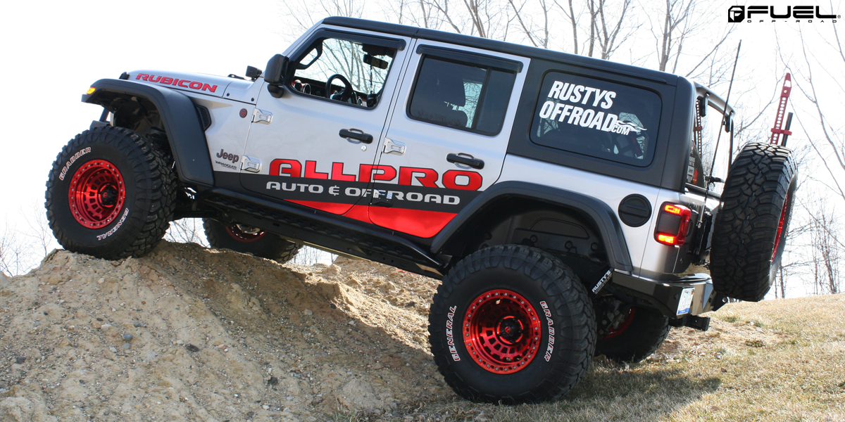 Jeep Wrangler Fuel Zephyr Beadlock - D100 Rims