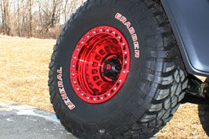 Jeep Wrangler Fuel Zephyr Beadlock - D100 Rims