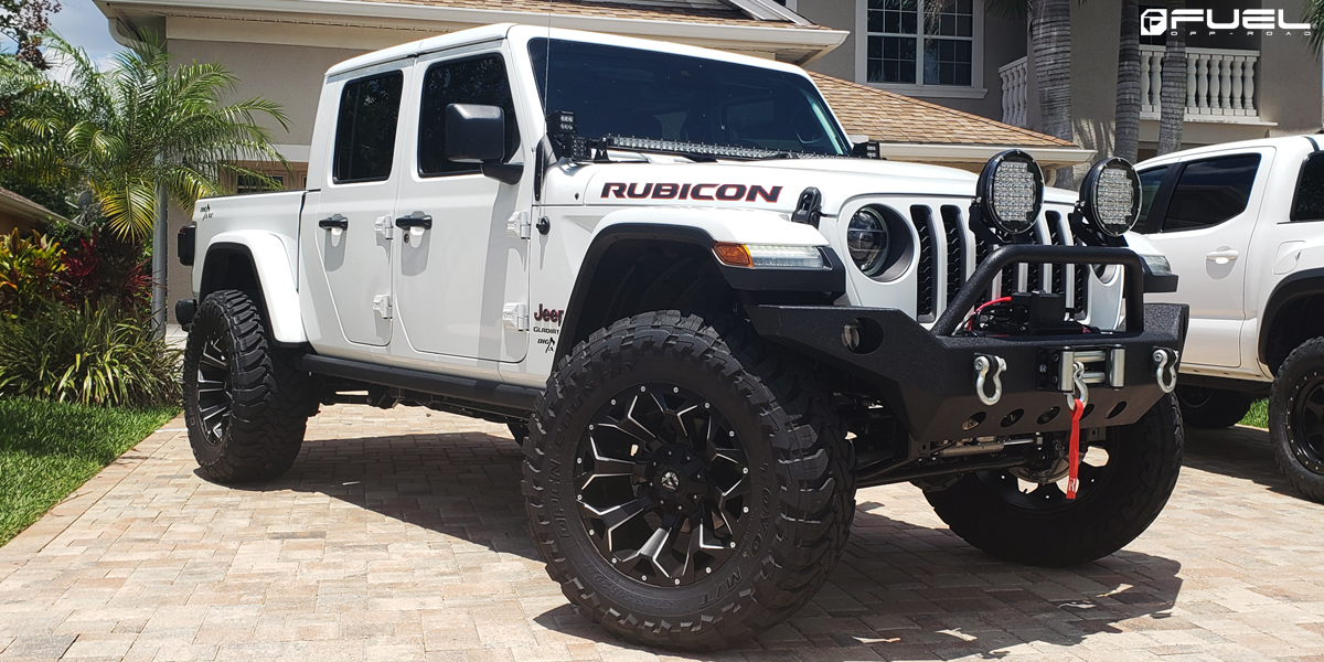 Get Ready for this Jeep Gladiator with Fuel Wheels!