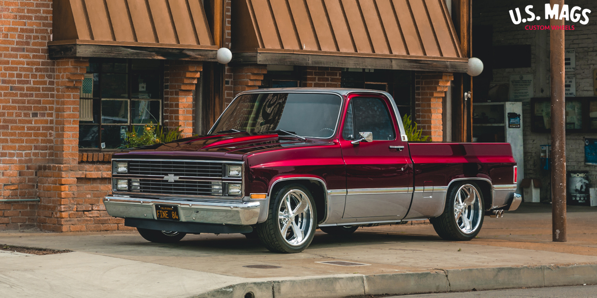 Chevrolet C10 with US MAGS Rascal - U391 Wheels