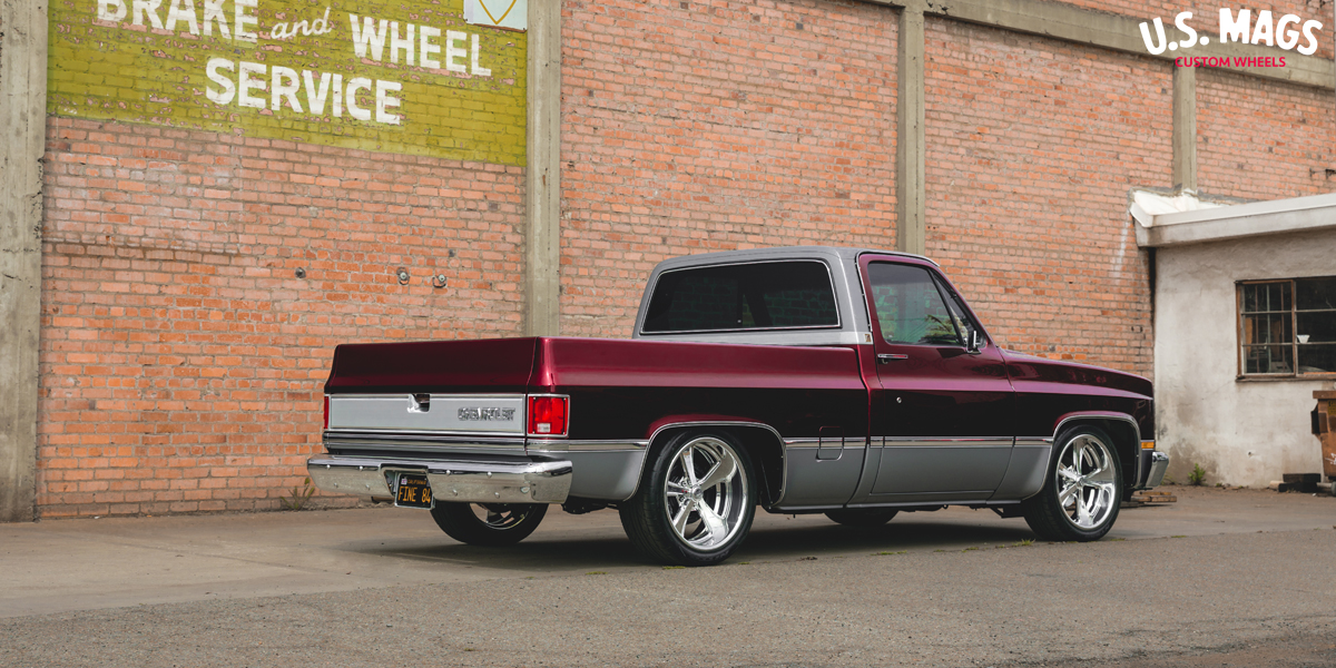 Chevrolet C10 with US MAGS Rascal - U391 Wheels