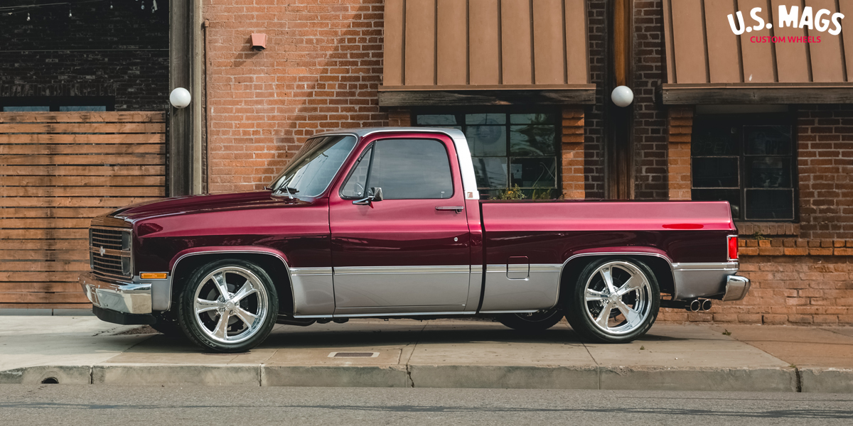 Chevrolet C10 with US MAGS Rascal - U391 Wheels