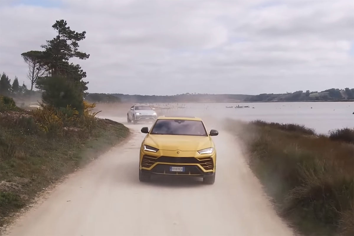 Lamborghini Urus Wheels and Tires Sand