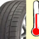 Summer tires Temperature Range