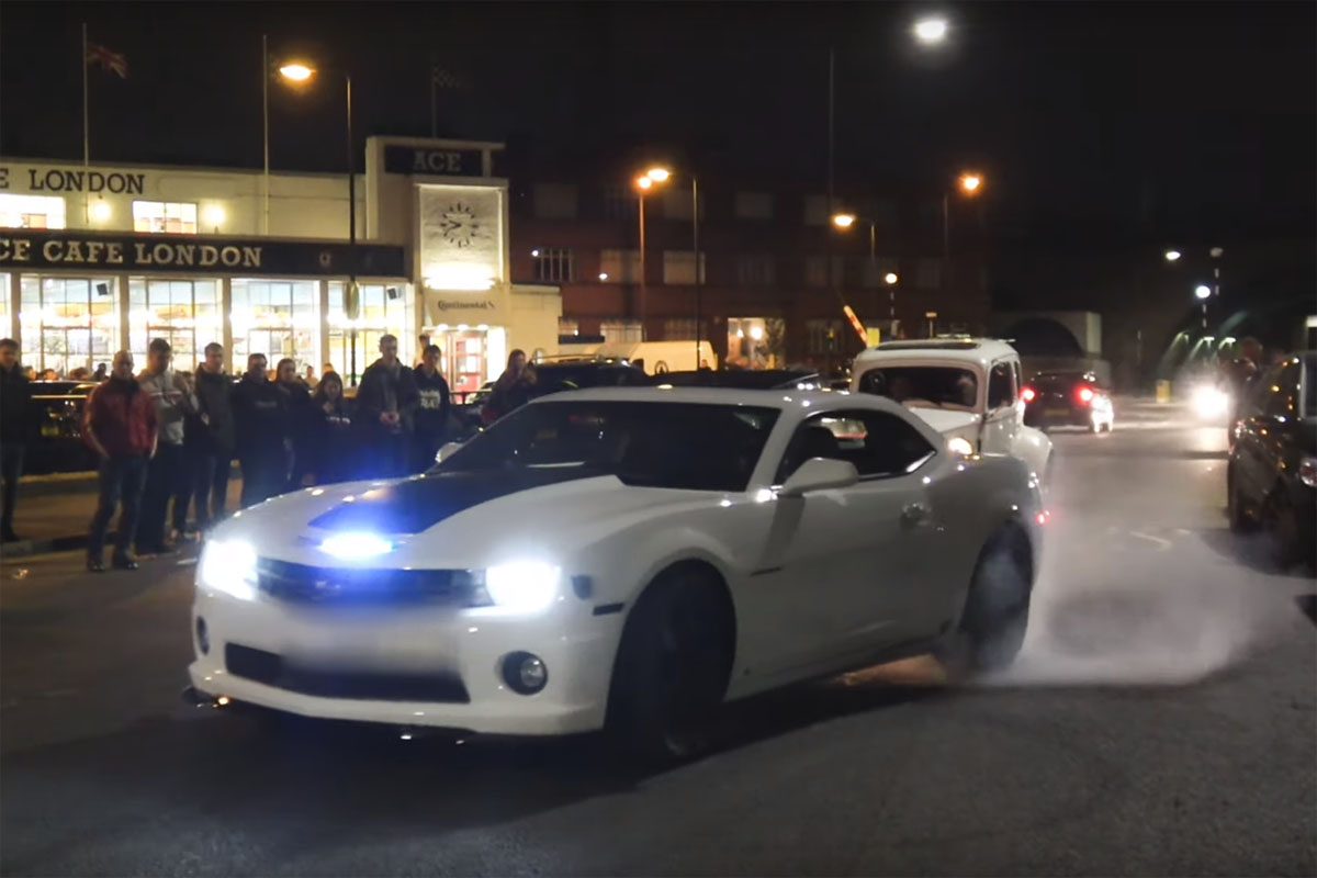 Muscle Car Burnouts in London