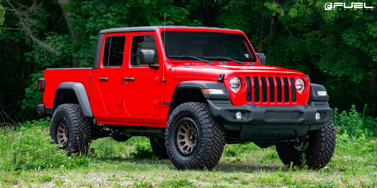 Let’s Get Truckin’ with this Jeep Gladiator on Fuel Wheels!