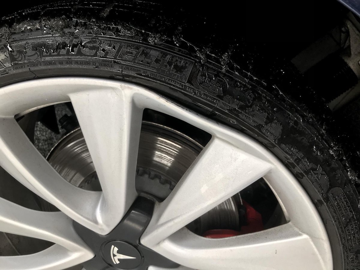 Low Profile Tires Damage