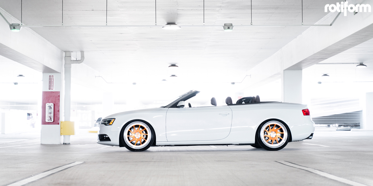 Audi A5 Cabriolet Rotiform OZT Wheels 