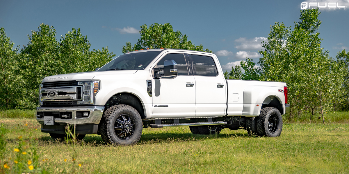 Flex those Muscles like this Ford F350 on Fuel Wheels!