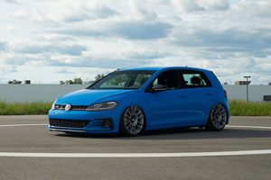 Volkswagen GTI with Rotiform OZR wheels