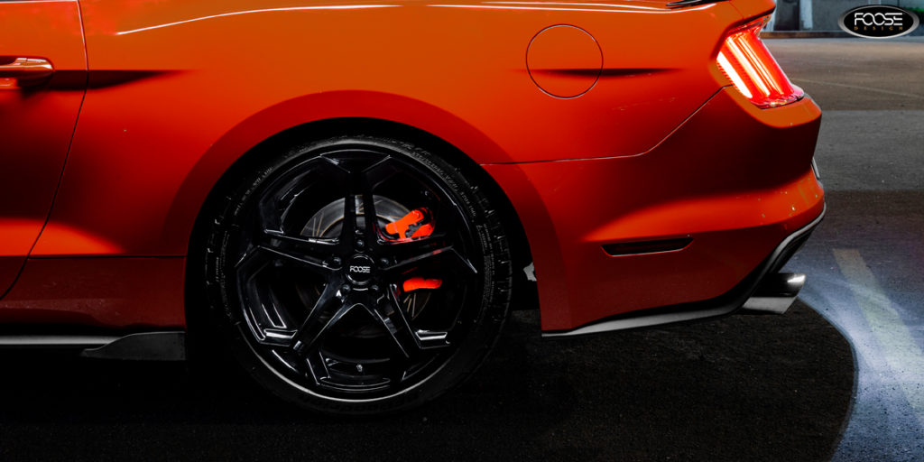 Ford Mustang GT Foose wheels