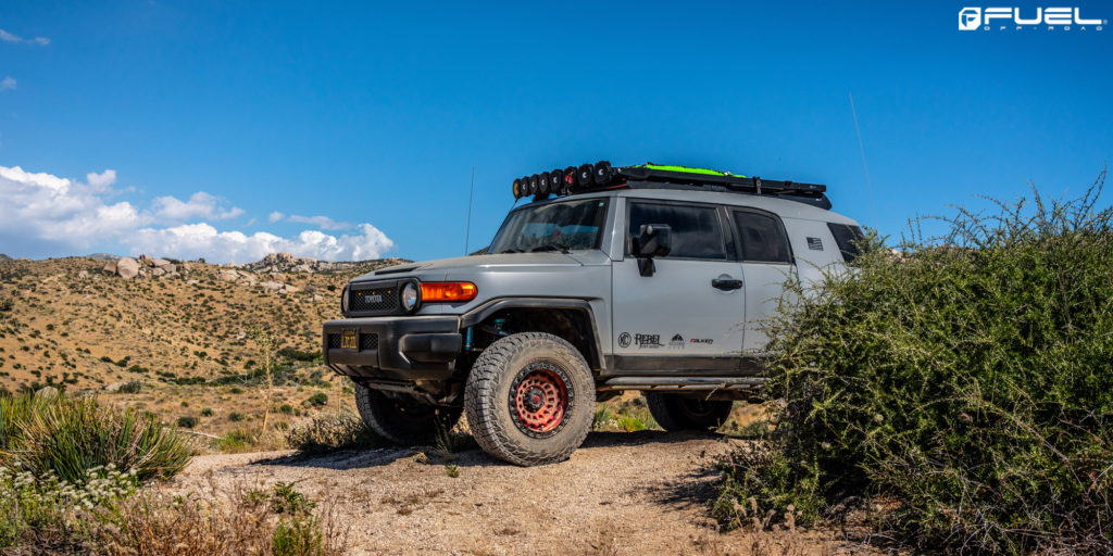 This Toyota Fj Cruiser With Fuel Rims Is Here To Off Road