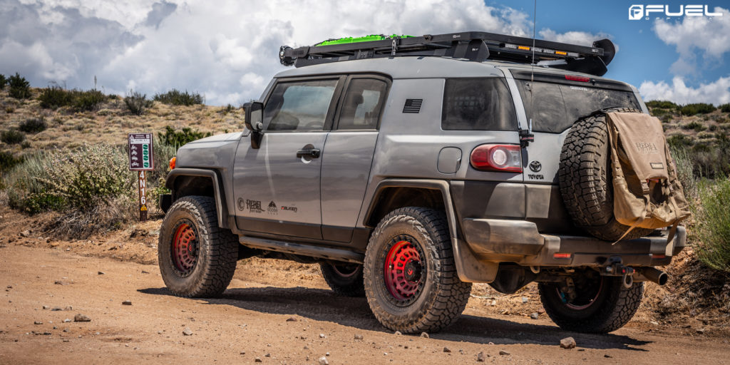 This Toyota Fj Cruiser With Fuel Rims Is Here To Off Road