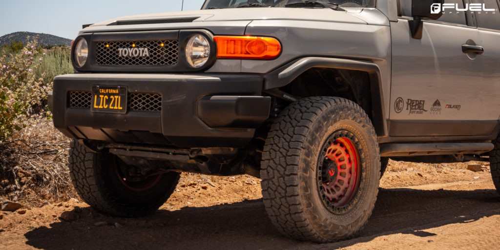 This Toyota Fj Cruiser With Fuel Rims Is Here To Off Road