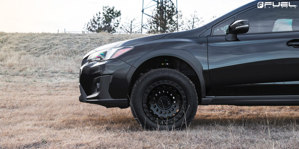 Subaru XV Crosstrek with Fuel Zephyr - D633 wheels