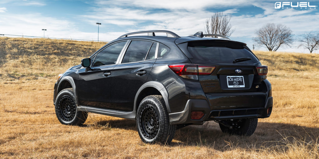 Subaru XV Crosstrek with Fuel Zephyr - D633 wheels