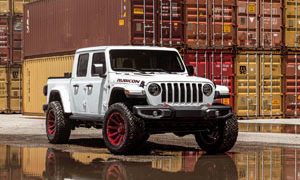 Jeep Gladiator with Fuel Contra - D644 wheels